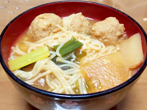 肉団子入り素麺味噌汁 レシピ 作り方 By ココアケア 楽天レシピ